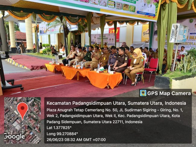 Kapolsek Hutaimbaru Launching Gerakan Pangan Murah
