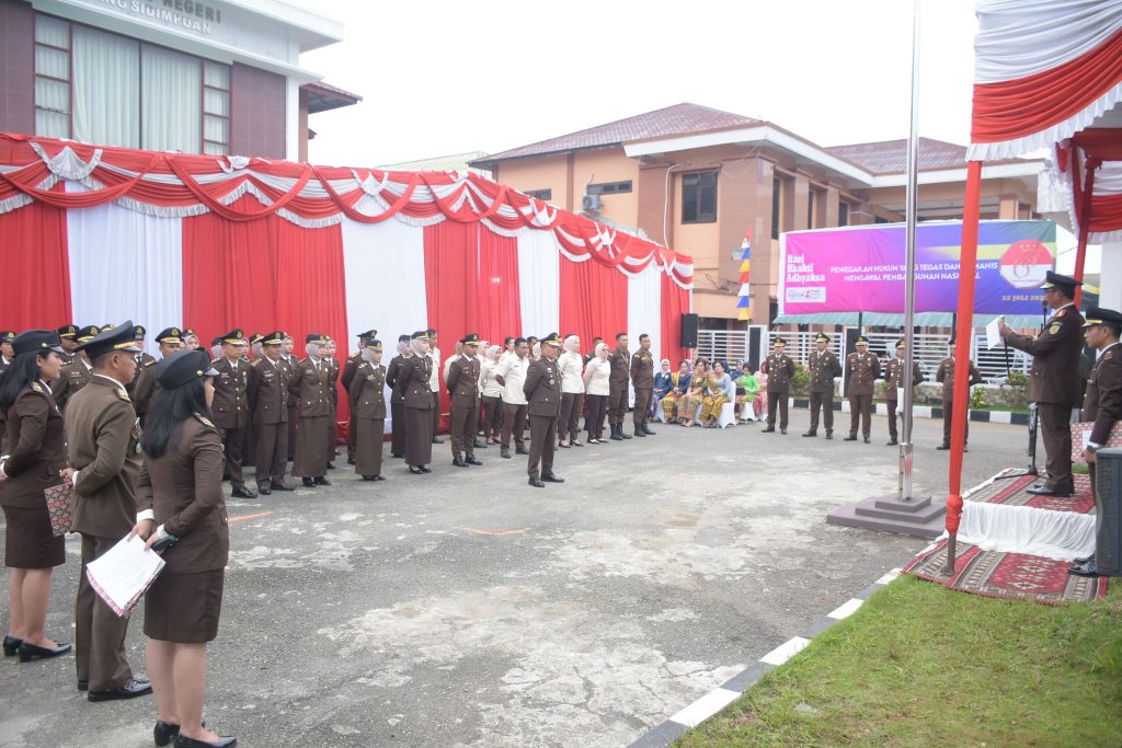 HBA ke-63, Kajari Padangsidimpuan : Kepercayaan Publik ke Kejaksaan 81,2%  