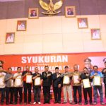 Syukuran HUT Bhayangkara Kapolres Tapsel