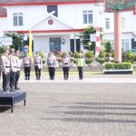 Kapolres Tapsel Puluhan Personel Naik Pangkat