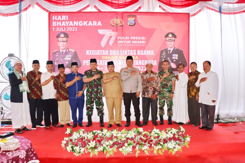 Polres Padangsidimpuan Gelar Doa Bersama Lintas Agama