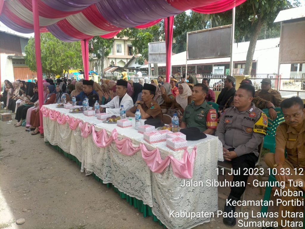 Polsek Padang Bolak Hadiri Festival Seni Qosidah