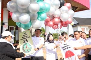 Kapolres Tapsel Hadiri Pekan Olahraga Hari Bhakti Adhyaksa ke-63