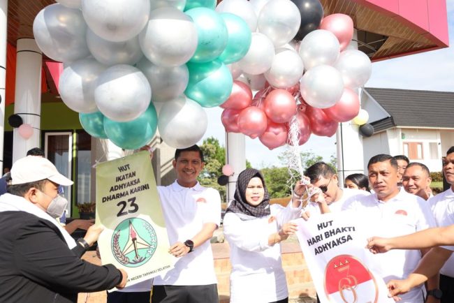 Kapolres Tapsel Pekan Olahraga Hari Bhakti Adhyaksa ke-63