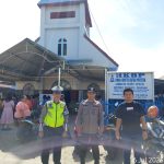 Polsek Jajaran Polres Tapsel Patroli Ibadah Gereja
