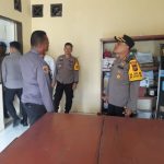 Silaturahmi Kapolres Padangsidimpuan Cek Mako Polsek