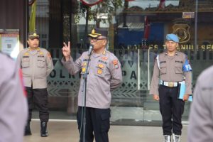 Kabag SDM Polres Tapsel Ajak Personel Jauhi Narkoba