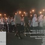 Polres Tapsel Pawai Obor Batang Angkola