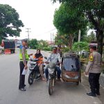 Operasi Patuh Toba Pesepeda Motor Polsek Padang Bolak