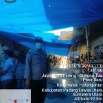 Patroli Pasar Polsek Padang Bolak Antisipasi Aksi Kriminal