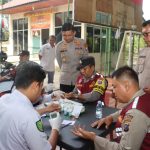 Polres Tapsel Tes Urine dan Cek Kesehatan Anggota
