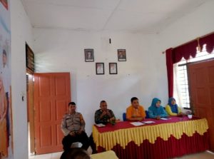 Untuk Meriahkan HUT RI ke-78, Polsek Sipirok Rapat Bersama Forkopimcam