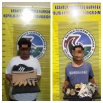 Ganja Dua Pria Polres Padangsidimpuan