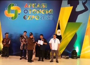 Apkasi Otonomi Expo 2023, Pemkab Tapsel Raih Penghargaan Stand Terbaik Kategori Atraktif