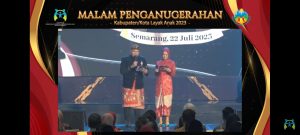 Selamat, Tapsel Raih Penghargaan KLA Tahun 2023 Kategori Madya