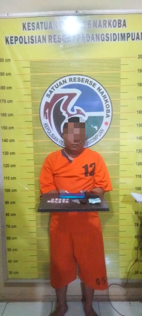 Nekad Transaksi Sabu di Rumah, Mantan Napi Diciduk Polres Padangsidimpuan