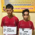 Polres Tapsel Tangkap 2 Pencuri Tabung Gas di Riau