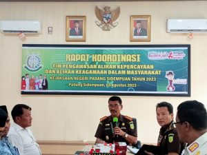 Kajari : Tidak Ditemukan Aliran Sesat di Kota Padangsidimpuan
