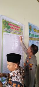Hadiri Mini Lokakarya Lintas Sektoral, Kapolsek Sipirok : Bila Ada Keluhan di Desa Sampaikan ke Bhabinkamtibmas