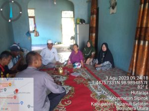 Berkat Mediasi Polsek Batang Toru, Masalah Batas Tanah antar Warga Berakhir Damai