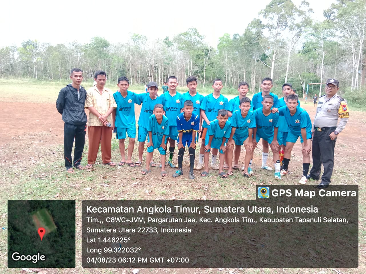 Narkoba Musuh Polsek Sipirok Kegiatan Pemuda Lewat Sepak Bola