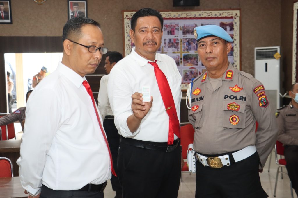 Program Pioritas Kapoldasu, 33 Personel Polres Tapsel Ikuti Tes Urine, Semuanya Negatif Narkoba