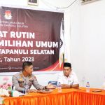 Pengamanan Pemilu 2024 Kapolres Tapsel Kunker ke KPU