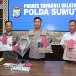 Ganja Warkop Emak-emak Sat Resnarkoba Polres Tapsel
