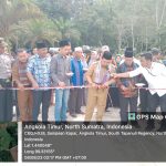 Kapolsek Sipirok Peresmian Jembatan dan Jalan