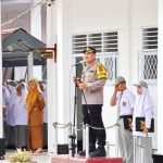 Kapolres Padangsidimpuan Pelajar Pelopor Tertib Berlalu Lintas