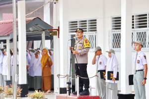 Kapolres Padangsidimpuan Ajak Pelajar Jadi Pelopor Tertib Berlalu Lintas