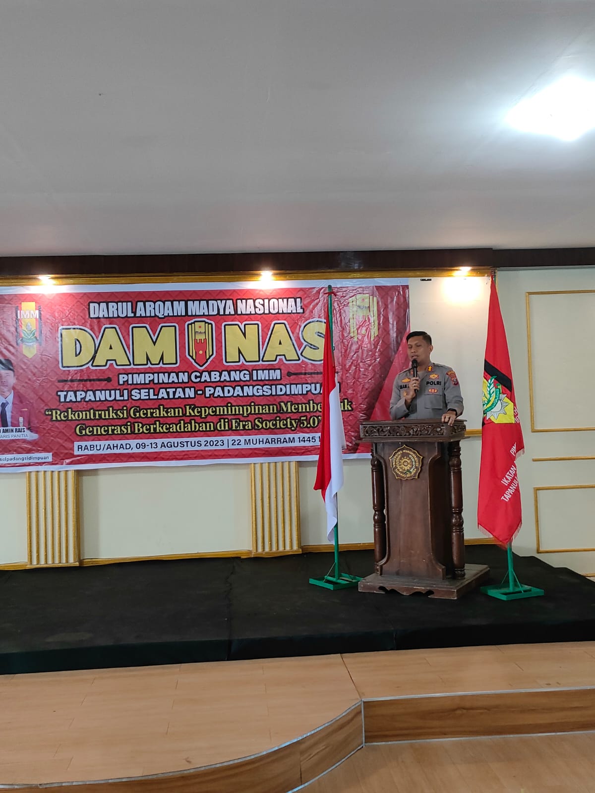 Kapolres Berharap Lahir Pemimpin Berkarakter di Tapsel