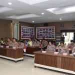 Pemilu 2024 Polres Tapsel Pelatihan Kepolisian Fungsi Lantas