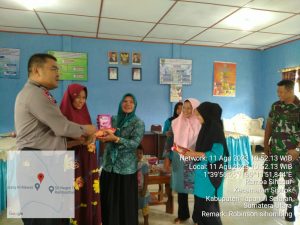 Polsek Sipirok Dukung Kesehatan Balita dan Ibu Hamil Lewat Posyandu