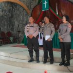 Minggu Kasih Polres Padangsidimpuan "Santabi" di Gereja