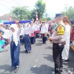 Polres Tapsel Pengamanan Karnaval HUT Kemerdekaan RI ke-78