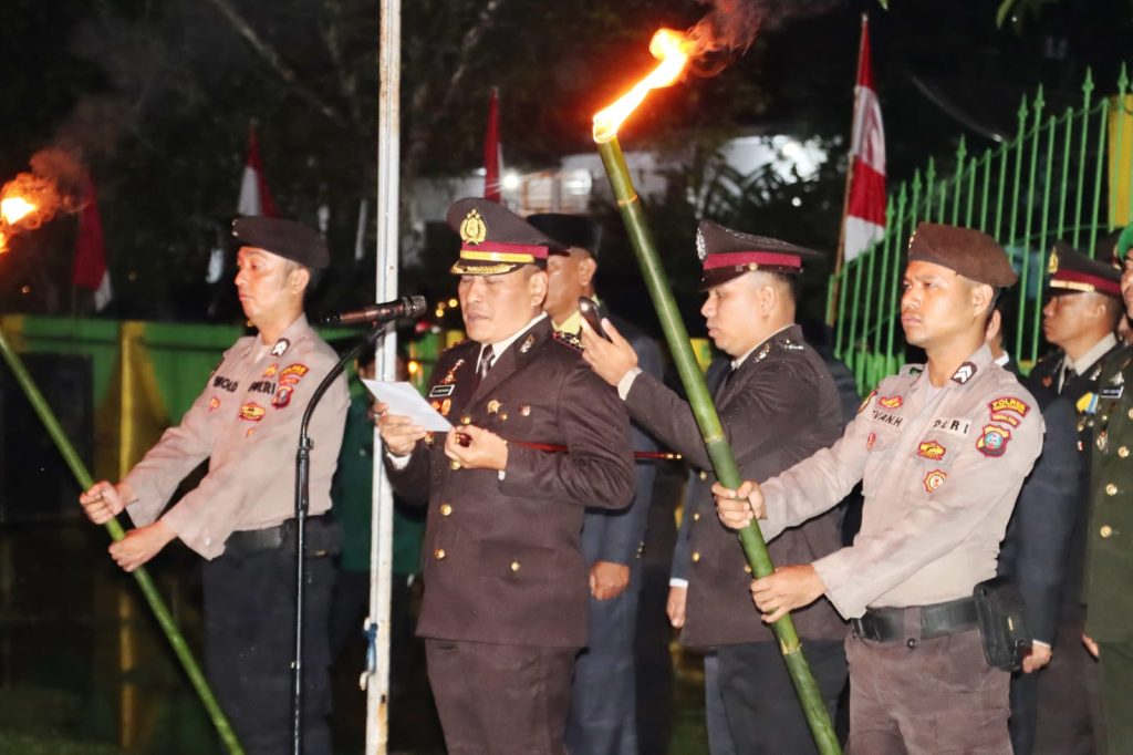 Pimpin Apel Penghormatan dan Renungan Suci, Kapolres Padangsidimpuan : Mari Lanjutkan Perjuangan Pahlawan