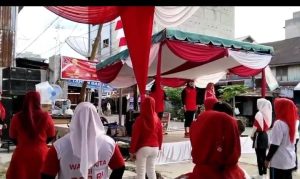Meriahkan HUT Kemerdekaan RI ke-78, Ratusan “Emak-emak” Lomba Senam Massal di DPP PPMA