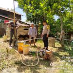 Polsek Padang Bolak Warga Sumur Bor
