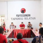 Kapolres Silaturahmi ke DPC PDI Perjuangan Tapsel