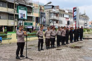 Lepas Kepulangan Tim Pengamanan BKO Polda Sumut, Kapolres Padangsidimpuan Ucap Terima Kasih