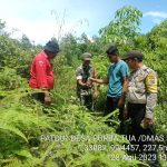 Polsek Padang Bolak TNI Manggala Agni Patroli Antisipasi Karhutla