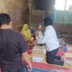 Kasat Reskrim Polres Padangsidimpuan Tali Asih Warga Longsor