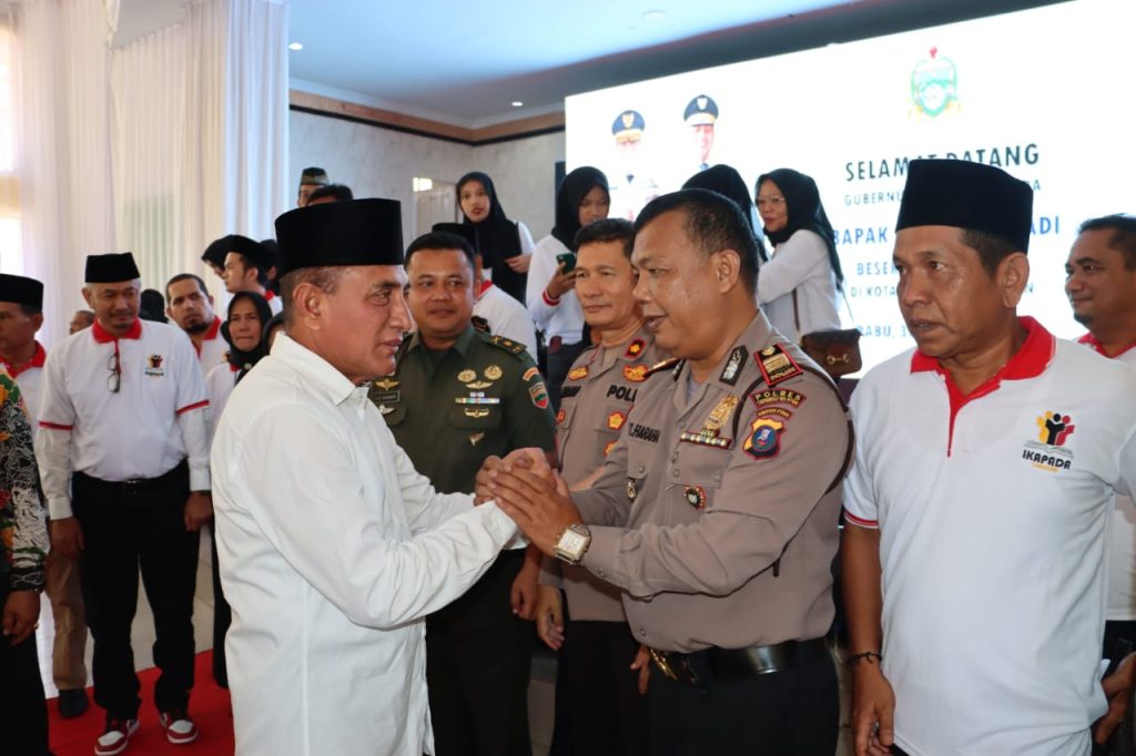 Kasat Binmas Polres Tapsel Hadiri Pelantikan BPC IKAPADA Tabagsel