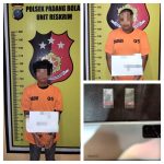 Pemuda "Diangkut" Polsek Padang Bolak Karena Ngantongi Sabu