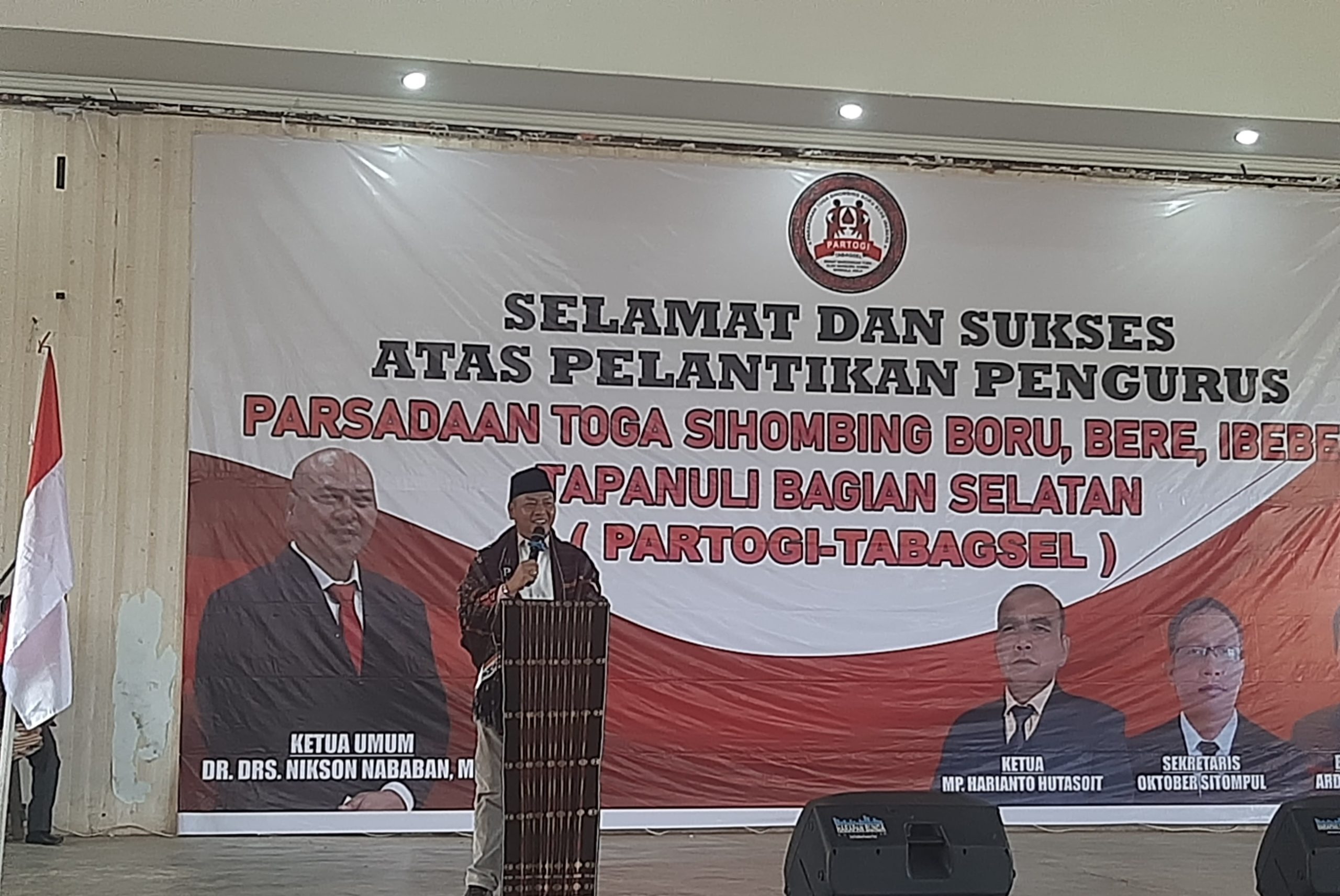 Ribuan Massa Nikson Nababan Pengurus Partogi se-Tabagsel