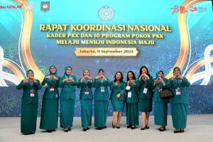 Hadiri Rakornas Kader PKK 2023, Rosalina Siap Jalankan 10 Program Pokok PKK dan Penanganan Stunting di Tapsel