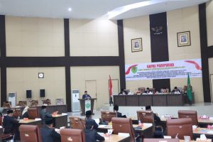 Bupati Tapsel Sampaikan Pengantar Nota Keuangan Ranperda P-APBD TA 2023