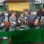 Amankan 28 Pria Pelaku Narkoba Yonif 123/Rw