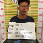Sat Resnarkoba dan Sat Reskrim Polres Tapsel berhasil membekuk pria pemilik sabu